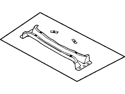Chrysler Rear Crossmember - 4696813AC