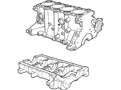 Chrysler 5114430AB BLOCK Short