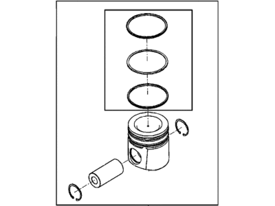 Ram 2500 Piston - 68210137AA