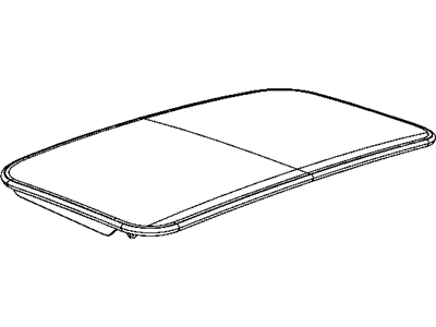 Chrysler 5183172AB SEAL Sunroof Glass