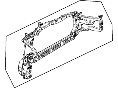Ram 68050996AE PANEL Radiator Closure