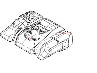 Chrysler 4865355AC TANK Fuel