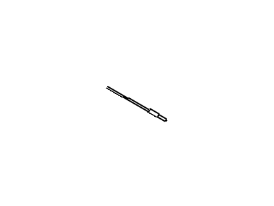 Jeep Antenna Mast - 56038725AB