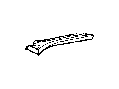 Dodge 4860628AB SUPPORT Sliding Door Track