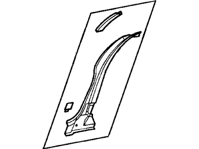 Dodge 5020494AA PANEL B Pillar Inner