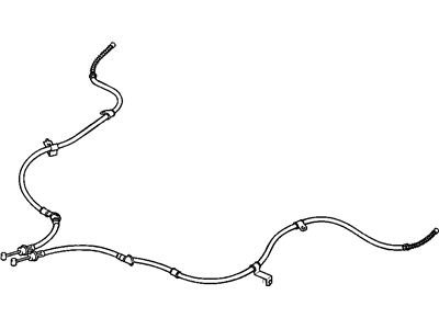 2005 Chrysler Sebring Parking Brake Cable - MR449514
