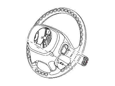 Dodge Ram 3500 Steering Wheel - YP211J8AC