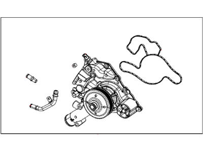 Ram 53022192AK PUMP Water