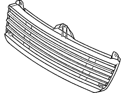 Dodge 5114373AA GRILLE Radiator
