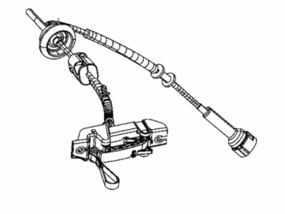 Ram 3500 Shift Cable - 68350303AC