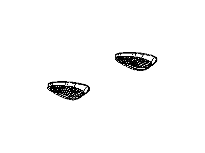 Jeep 68090698AB BEZEL Hood