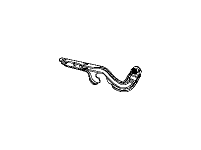 Mopar 55369563AE Hinge, Front Driver Side