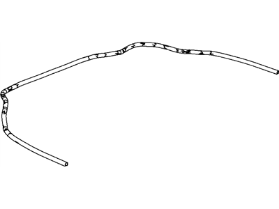 Dodge 68070493AA SEAL Hood