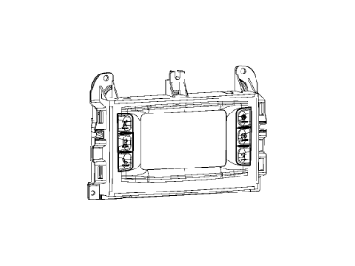 Dodge 68164644AC RADIO MULTI Media