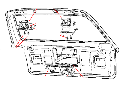 Mopar 55235643AC Latch Lift Gate