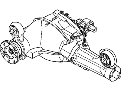 Jeep 52111369AF AXLE Service Front