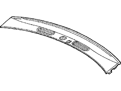Dodge MN83DX9AC COVER Instrument Panel