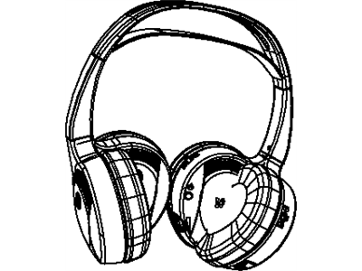 Jeep 5107082AD HEADPHONES Wireless