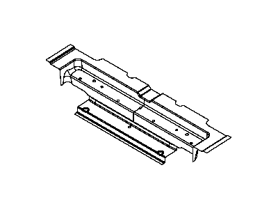 Dodge 5109065AB CROSSMEMBER Floor Pan