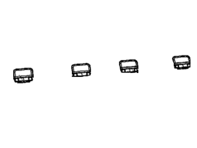 Mopar 68306694AA Hinge Kit Load Floor