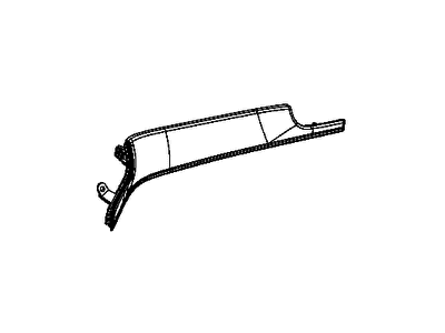 Jeep 6LB77AAAAA APPLIQUE Instrument Panel Passenger