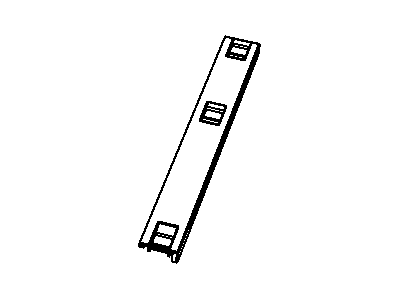 Dodge 1GF121DVAA BEZEL CARGO RAIL