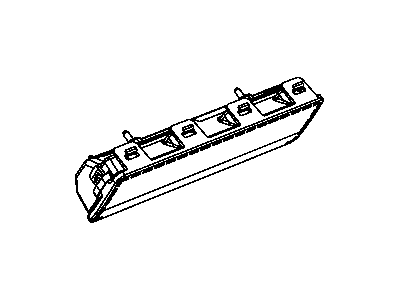 Chrysler 5057792AE KNEEBLOCKER Steering Column Opening Inflatable