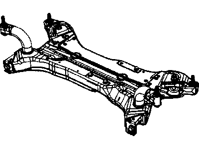 Jeep Front Cross-Member - 5105623AD