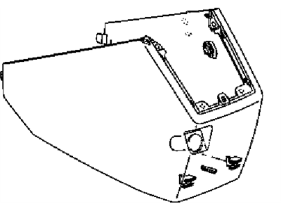 Dodge 1PK82BD3AD HOUSING Console Shifter