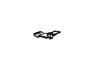 Dodge 1QF55BD3AB LATCH Armrest Lid