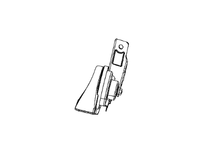 Mopar 68212573AB Horn And Bracket Low Note