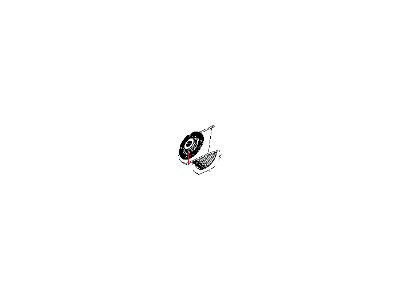 Mopar 52121521AC Lower Control Arm Rear Bushing, Front