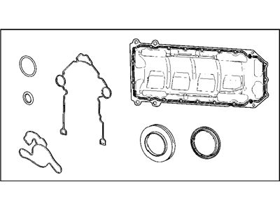 Dodge 5170861AA GASKET PACKAGE Engine Lower See Notes