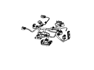 Dodge 68230771AA WIRING Seat Cushion