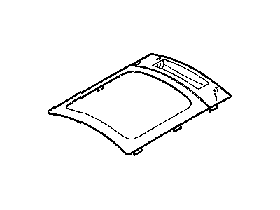 Jeep 55353700AA BEZEL Gear Shift Indicator