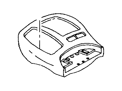 Dodge 5FN28LAZAB BEZEL Gear Selector
