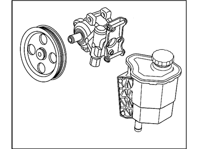 Dodge R8102456AA PUMP AND PULLEY Power Steering