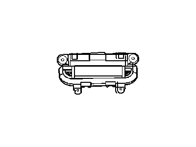 Dodge 56049089AE MODULE Compass Temperature