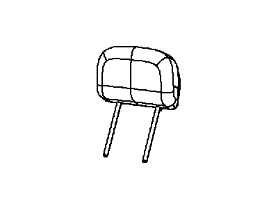 Dodge 1UN14DX9AA HEADREST Rear
