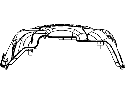 Mopar 68032351AA Grommet Engine Cover Attaching