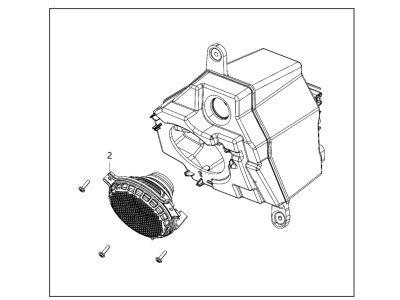 Jeep Wrangler Car Speakers - 68302003AB