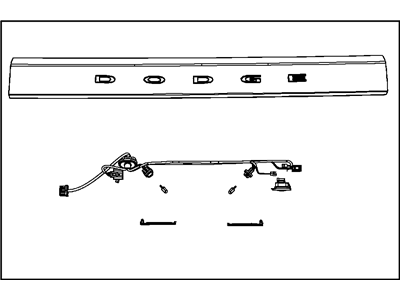 2012 Dodge Durango Tailgate Handle - 68089759AA