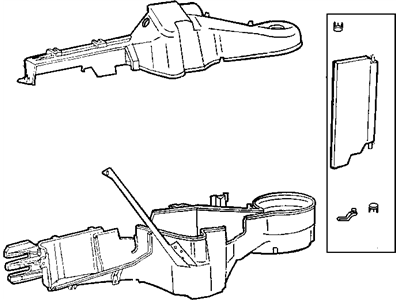 Chrysler 5139851AA HOUSING Blower Motor