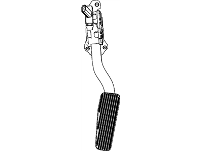 Ram 5281418AB PEDAL Accelerator