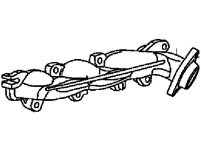 2022 Dodge Challenger Exhaust Manifold - 53013849AF
