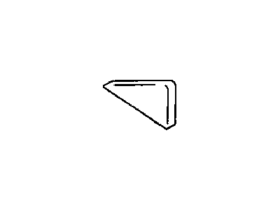 Dodge MR155923 GASKET Door Mirror Opening Cover
