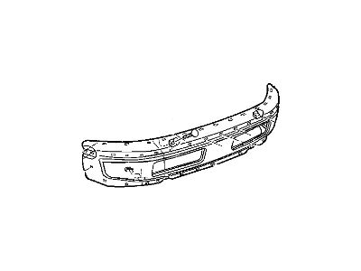 Dodge 5011476AB BUMPER Front