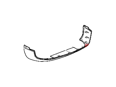 Dodge 55076778 BRACKET Front Bumper