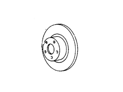 Dodge Shadow Brake Disc - V5013968AA