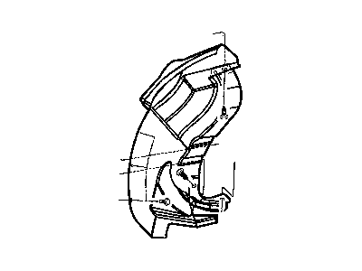 Chrysler 4724716AA SHIELD Splash